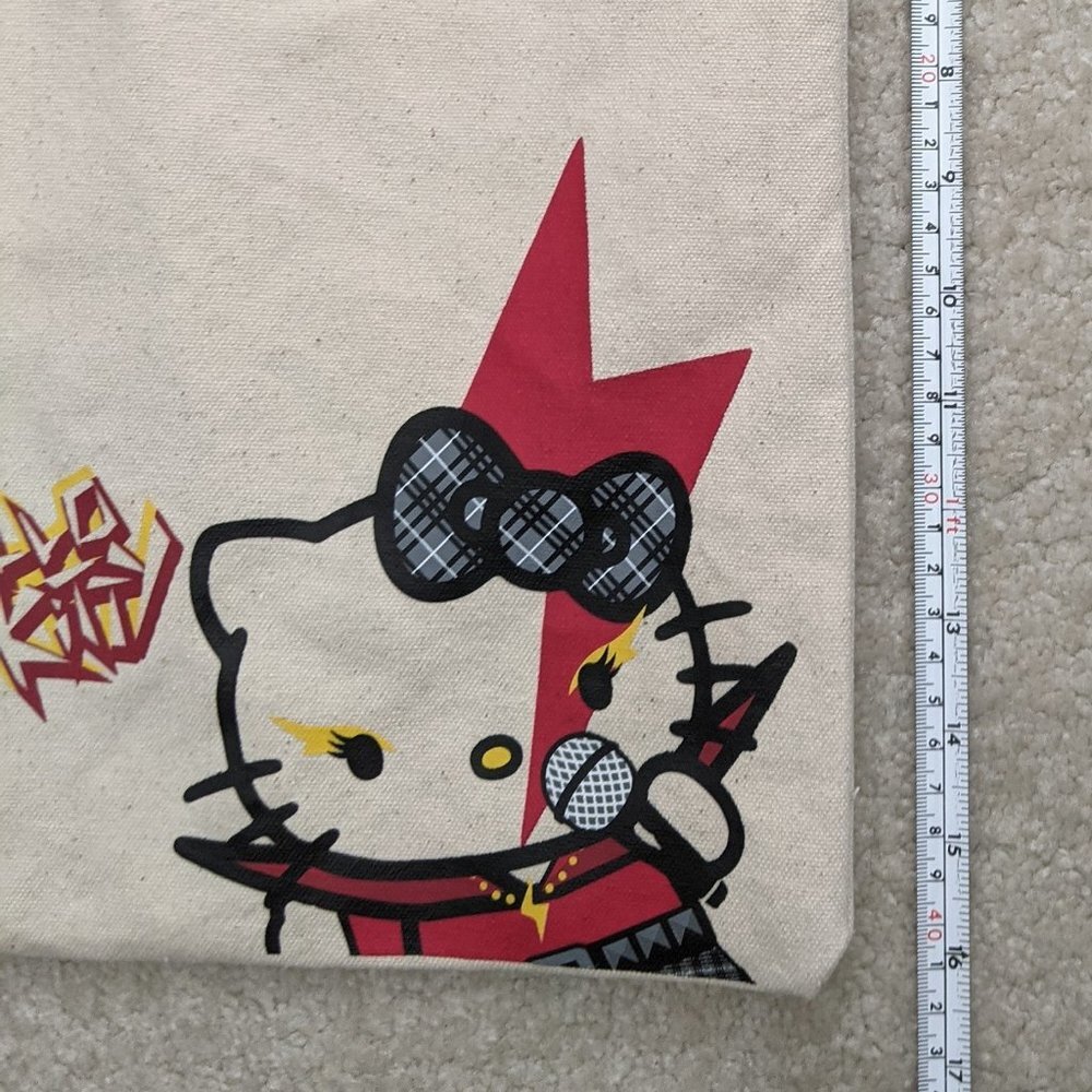 Hello Kitty canvas tote bag from 2010 - Picture 6 of 7